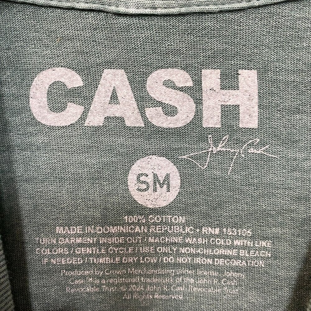 Johnny Cash Walk the Line Country T-Shirt Small - Picture 4 of 4